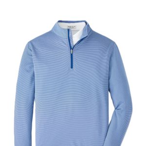 Peter Millar Perth Sugar Stripe Performance Quarter-Zip